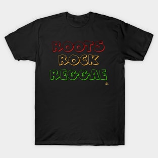 Roots Rock Reggae rasta colors T-Shirt